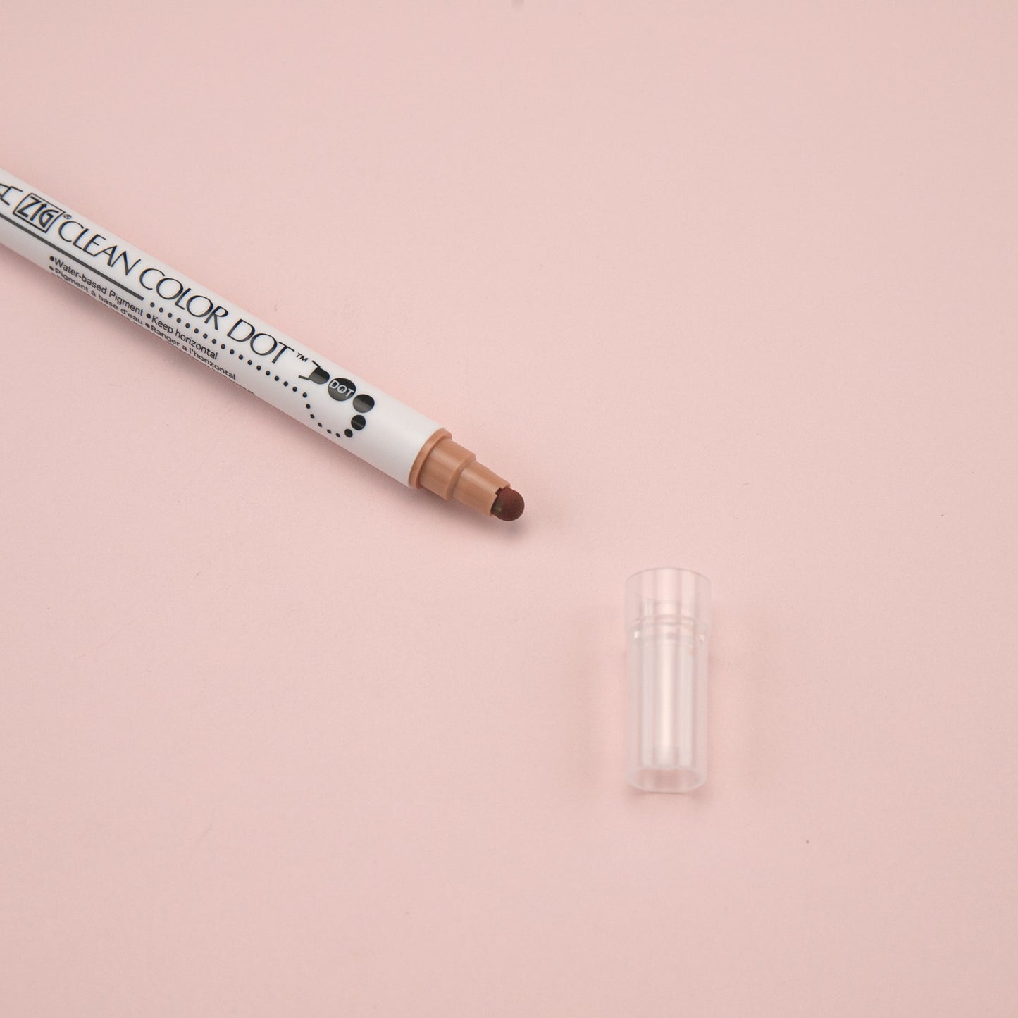 Kuretake ZIG Clean Color Dot Double-Sided Marker - Fawn 064 - Stationery Pal