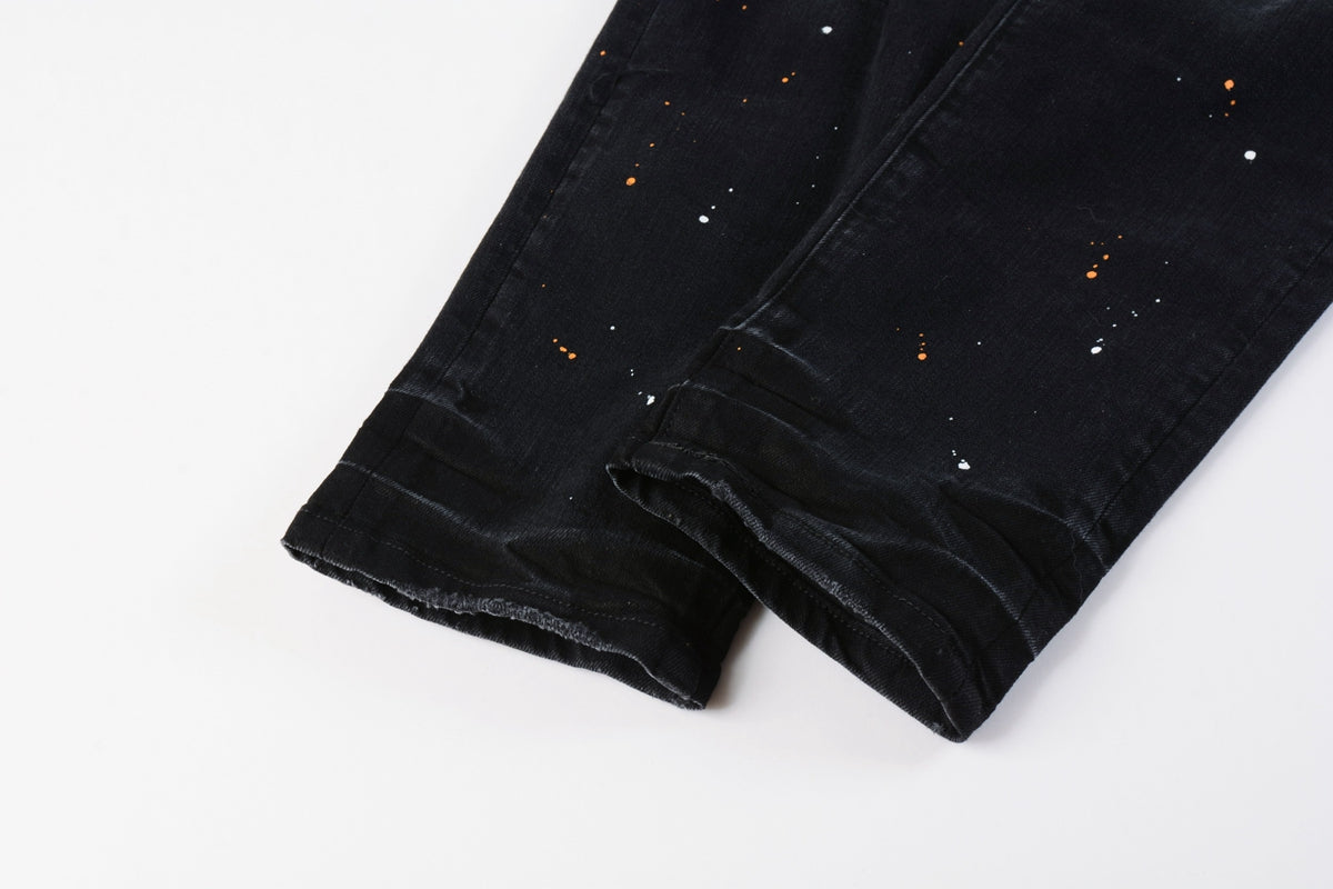 Men's Purple Jeans 9045