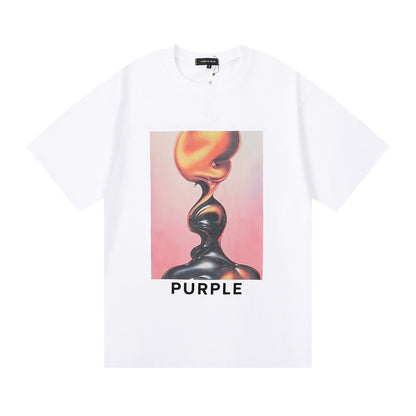 New Purple Short-Sleeve T-Shirt