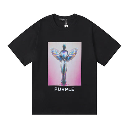 New Purple Short-Sleeve T-Shirt