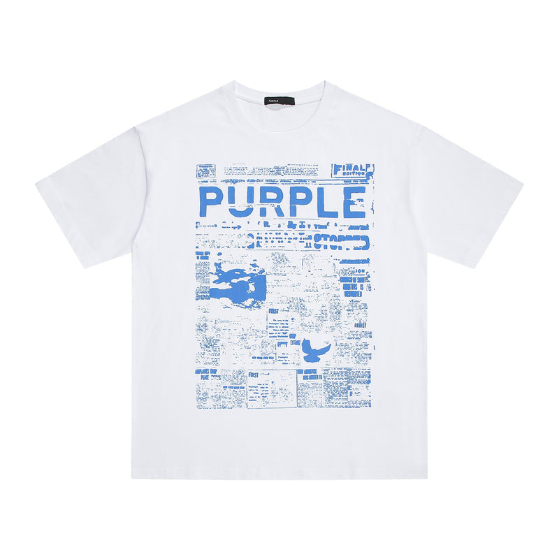 New Purple Short-Sleeve T-Shirt