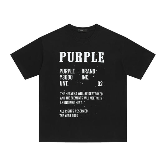 New Purple Short-Sleeve T-Shirt