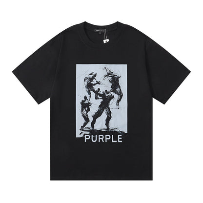 New Purple Short-Sleeve T-Shirt