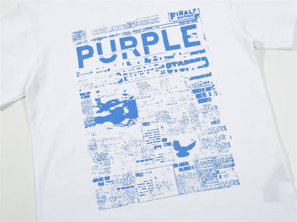 New Purple Short-Sleeve T-Shirt
