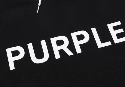 New Men's Purple Hoodie