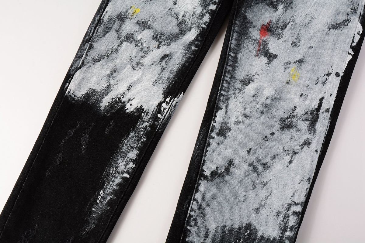 Men's Purple Jeans 9020