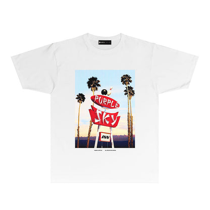 New Purple Short-Sleeve T-Shirt