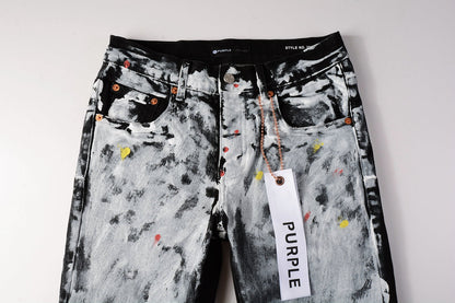 Men's Purple Jeans 9020