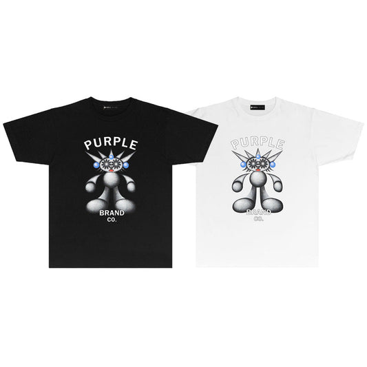 New Purple Short-Sleeve T-Shirt