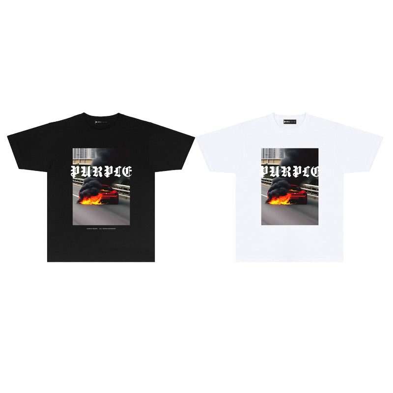 New Purple Short-Sleeve T-Shirt