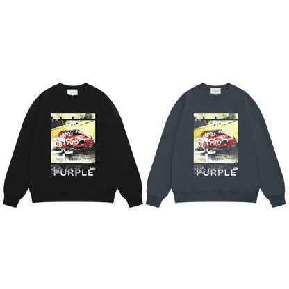 Purple  Sweatshirt