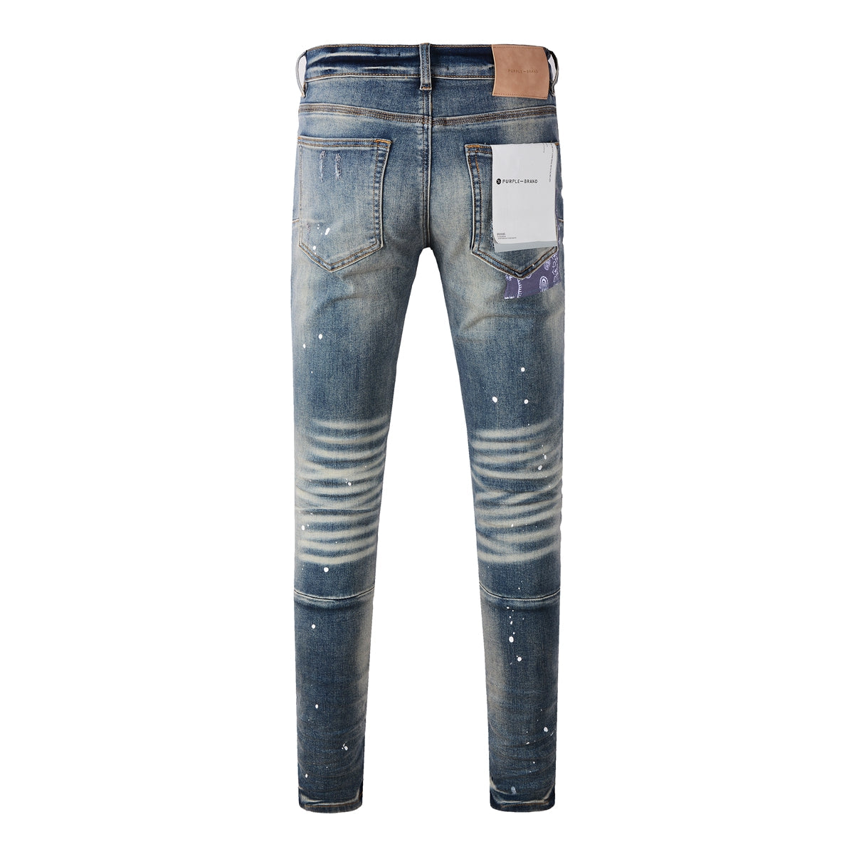 Men's Purple Jeans 9025