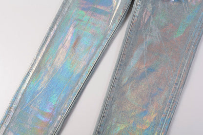 Men's Purple Jeans 9005