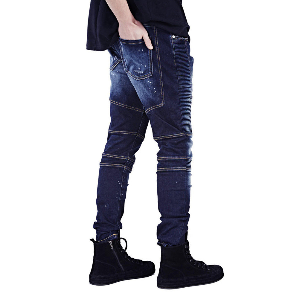 American street fashion jeans