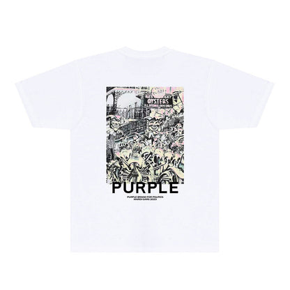 New Purple Short-Sleeve T-Shirt