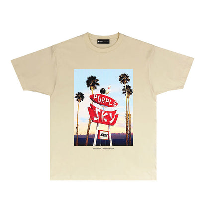 New Purple Short-Sleeve T-Shirt