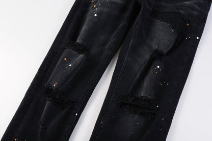 Men's Purple Jeans 9045