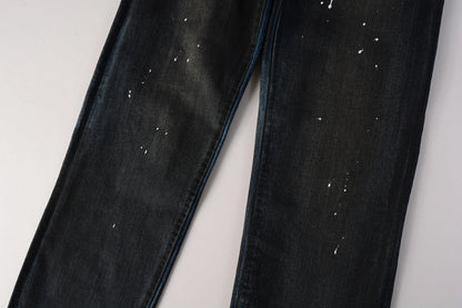 Men's Purple Jeans 9051