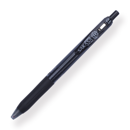 Zebra Sarasa Limited Edition Clip Gel Pen - 0.5 mm - Black - Black Body - Stationery Pal