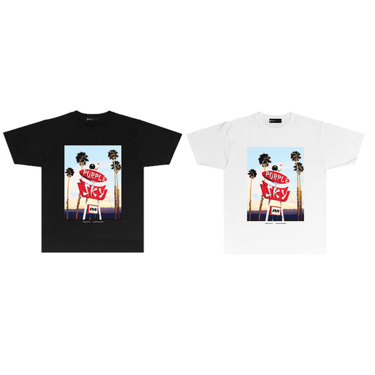 New Purple Short-Sleeve T-Shirt