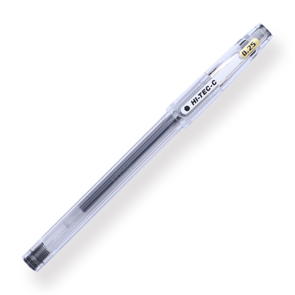 Pilot Hi-Tec-C Gel Pen - 0.25 mm - Black - Stationery Pal