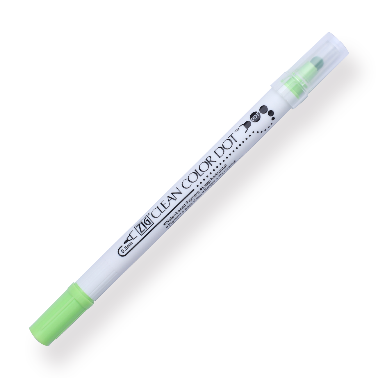 Kuretake ZIG Clean Color Dot Double-Sided Marker - Kiwi 402 - Stationery Pal