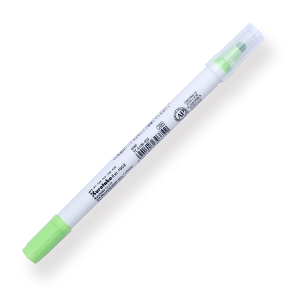 Kuretake ZIG Clean Color Dot Double-Sided Marker - Kiwi 402 - Stationery Pal