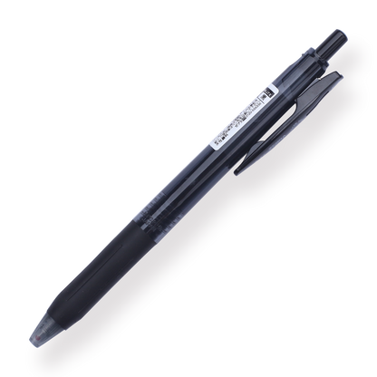 Zebra Sarasa Limited Edition Clip Gel Pen - 0.5 mm - Black - Black Body - Stationery Pal