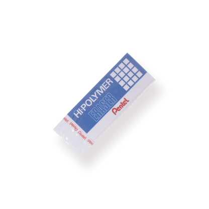 Pentel ZEH10 Hi-Polymer Eraser - Large - Stationery Pal