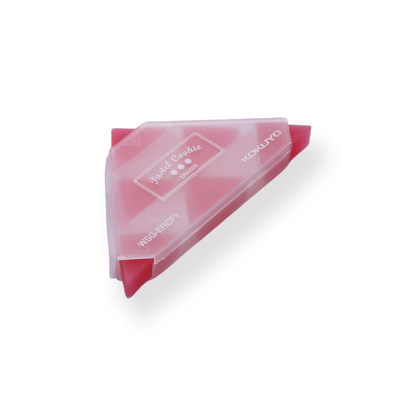 Kokuyo WSG-ERF2 Corner Triangle Eraser - Red - Stationery Pal