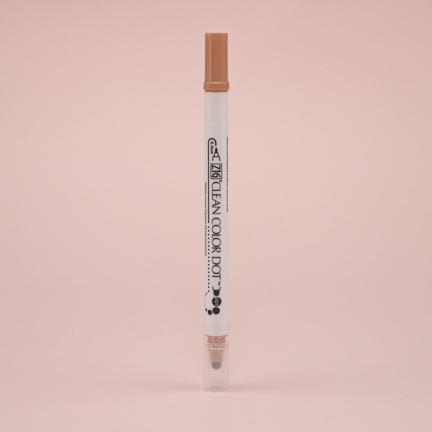 Kuretake ZIG Clean Color Dot Double-Sided Marker - Fawn 064 - Stationery Pal