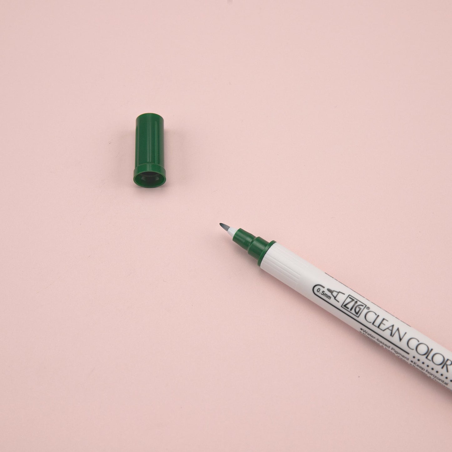 Kuretake ZIG Clean Color Dot Double-Sided Marker - Green 040 - Stationery Pal