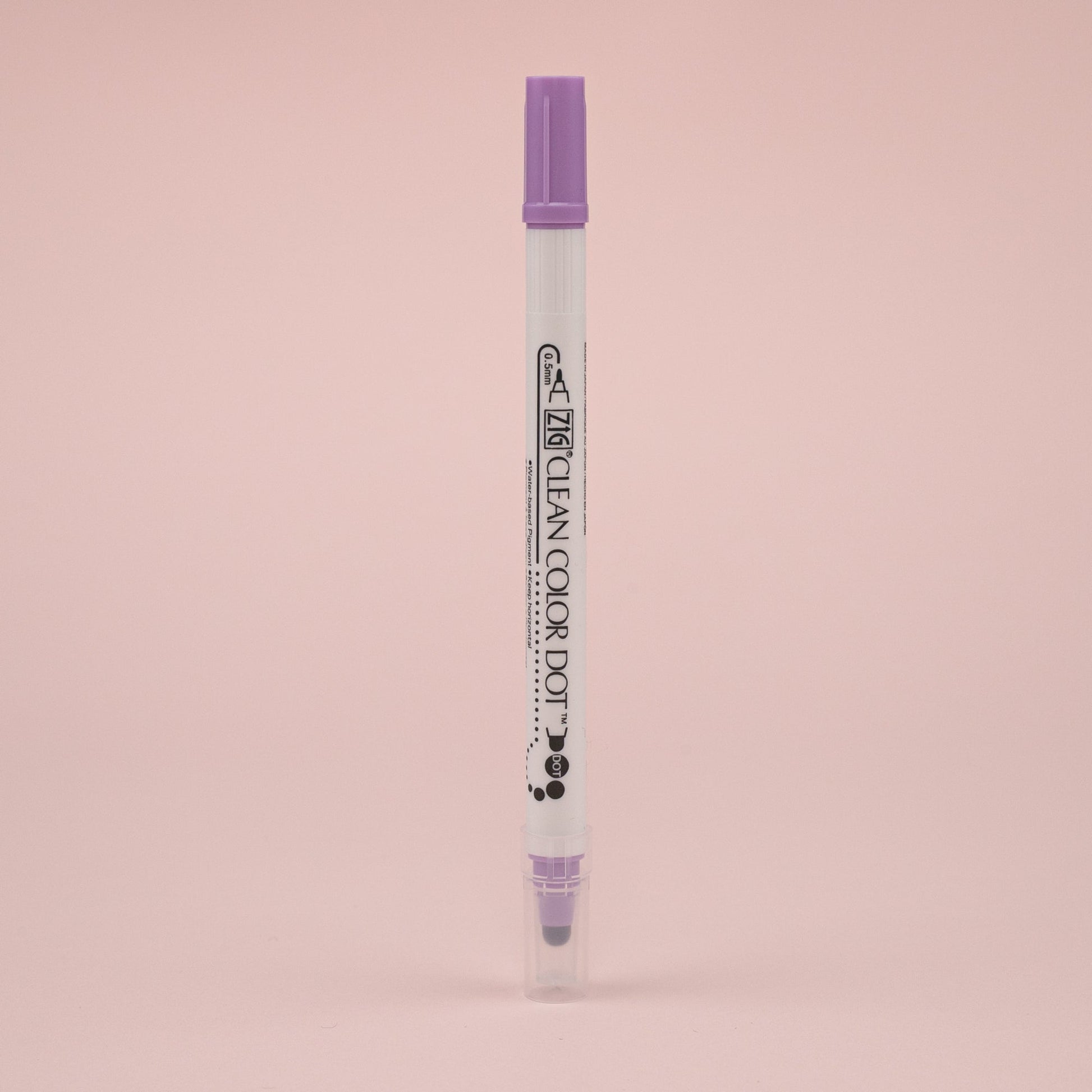 Kuretake ZIG Clean Color Dot Double-Sided Marker - Hyacinth 081 - Stationery Pal