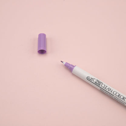 Kuretake ZIG Clean Color Dot Double-Sided Marker - Hyacinth 081 - Stationery Pal