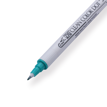 Kuretake ZIG Clean Color Dot Double-Sided Marker - Ocean 042 - Stationery Pal