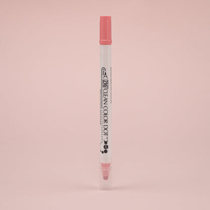 Kuretake ZIG Clean Color Dot Double-Sided Marker - Salmon 021 - Stationery Pal