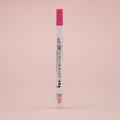 Kuretake Zig Clean Colour Dot Basic Double-Sided Marker - 6 Color Set - Stationery Pal