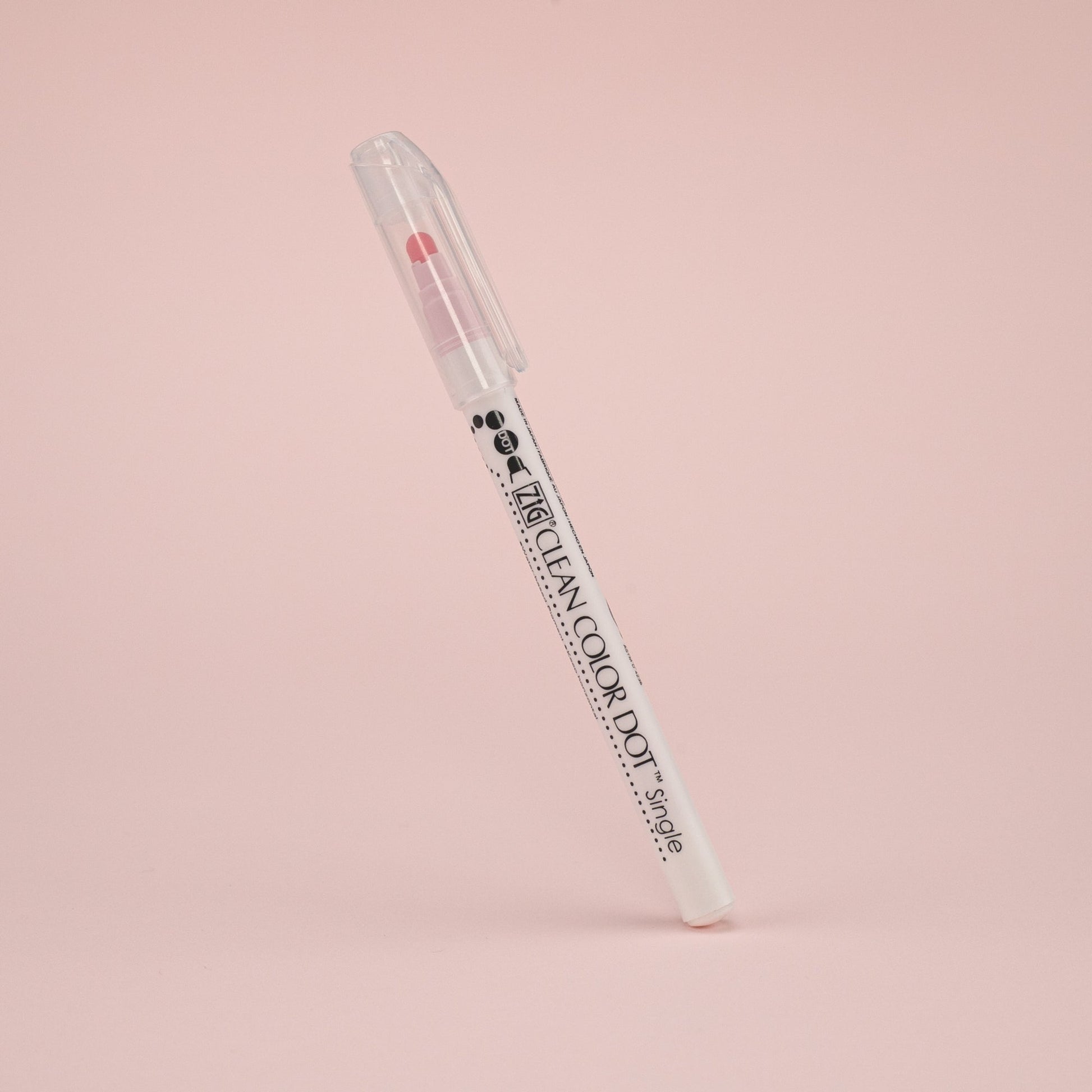 Kuretake Zig Clean Colour Dot Single Marker -  6 Colors Set - Stationery Pal