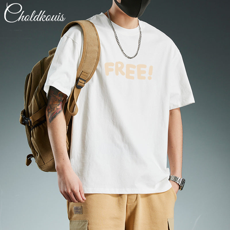 American street fashion T-shirt