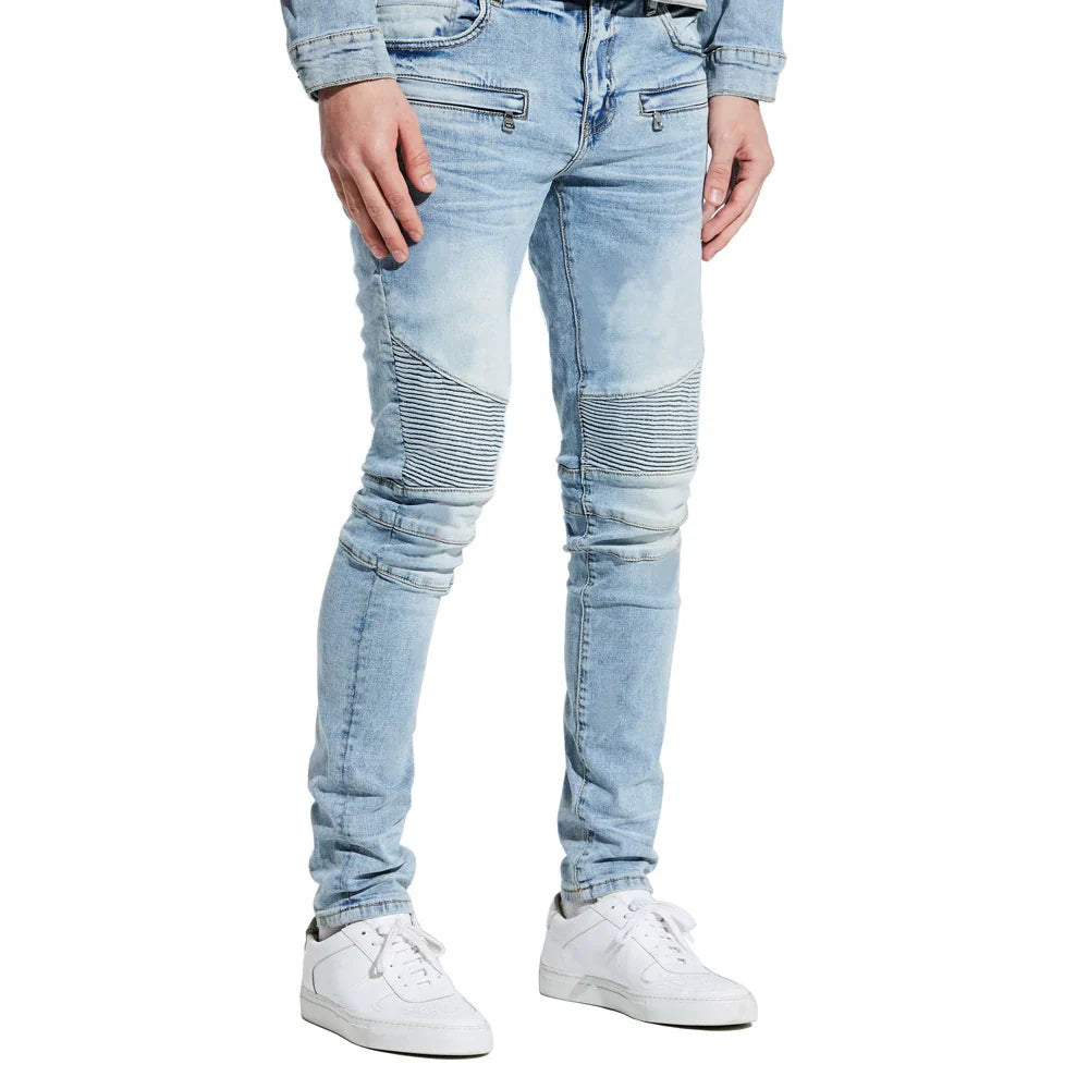American street fashion jeans