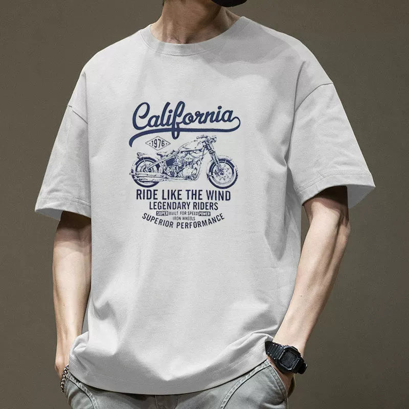 American street fashion T-shirt
