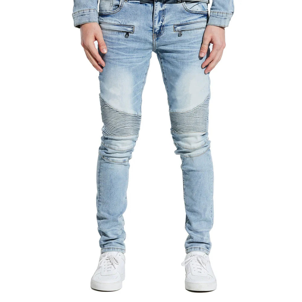 American street fashion jeans