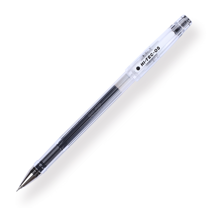 Pilot Hi-Tec-C Gel Pen - 0.5 mm - Black - Stationery Pal