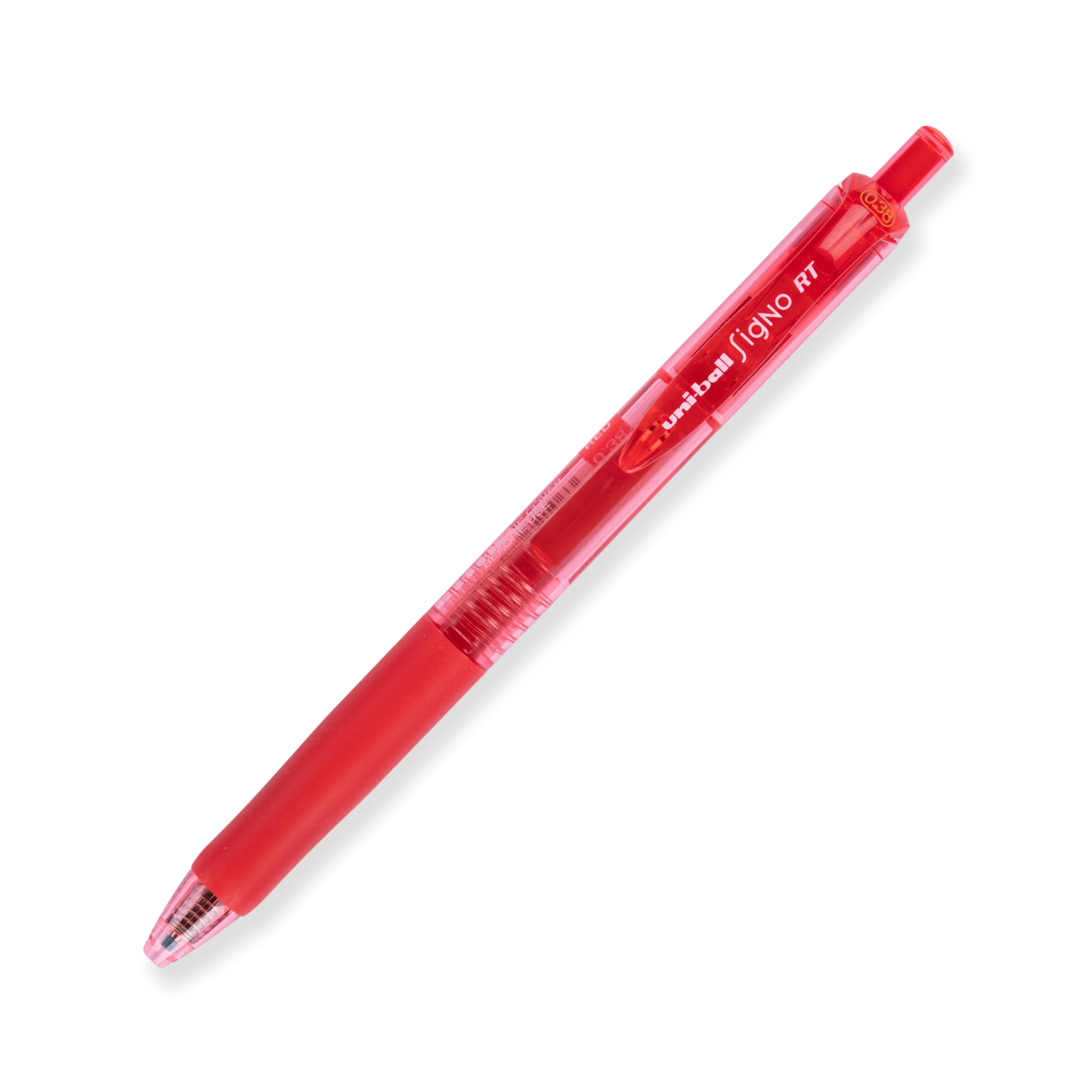 Uni-ball Signo RT UMN-138 Gel Pen - 0.38 mm - Red - Stationery Pal