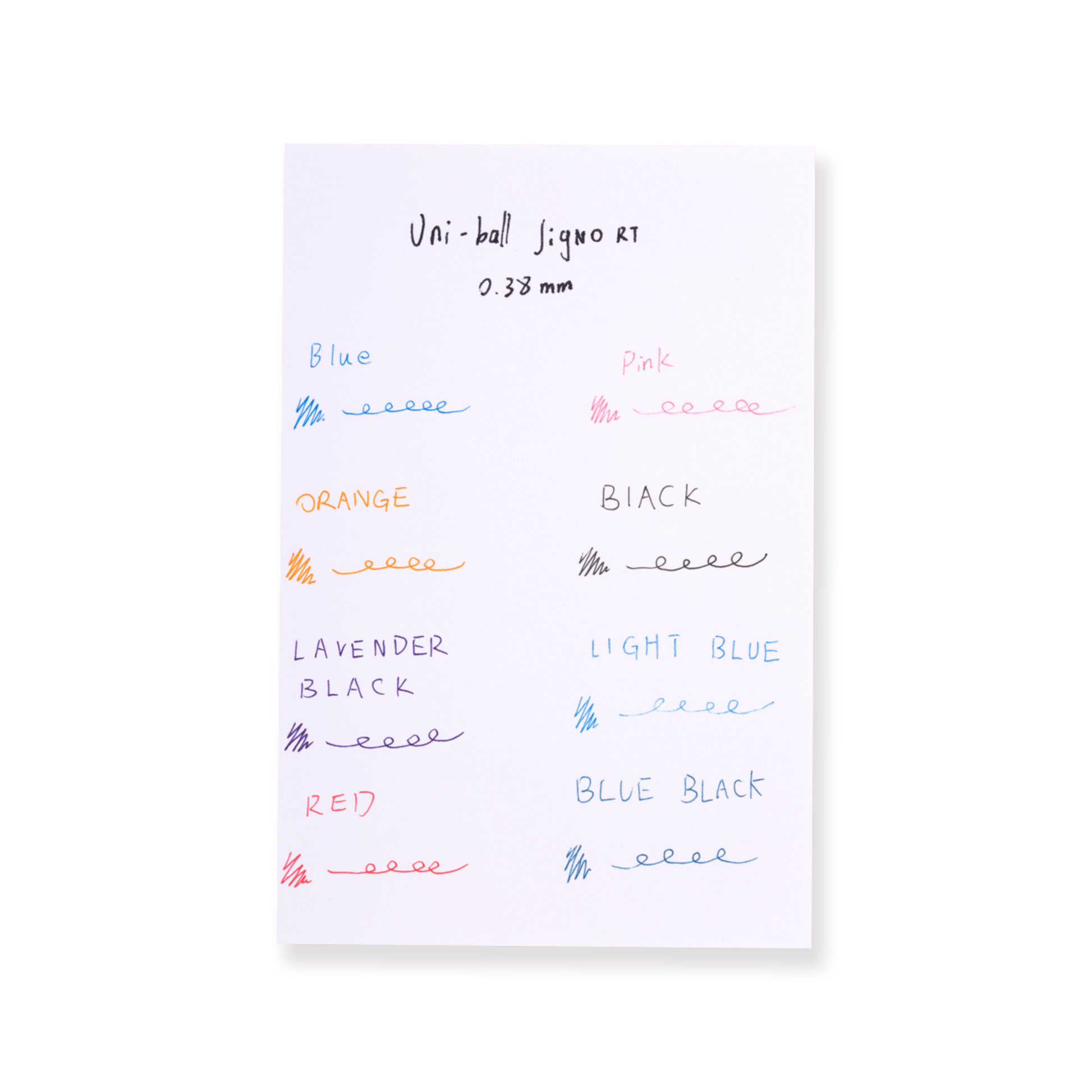 Uni-ball Signo RT UMN-138 Gel Pen - 0.38 mm - Red - Stationery Pal