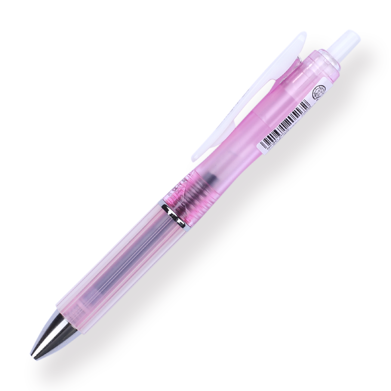 Zebra Sarasa Dry Airfit Ballpoint Pen - 0.4 mm - Black - Pink Body - Stationery Pal