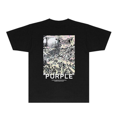 New Purple Short-Sleeve T-Shirt