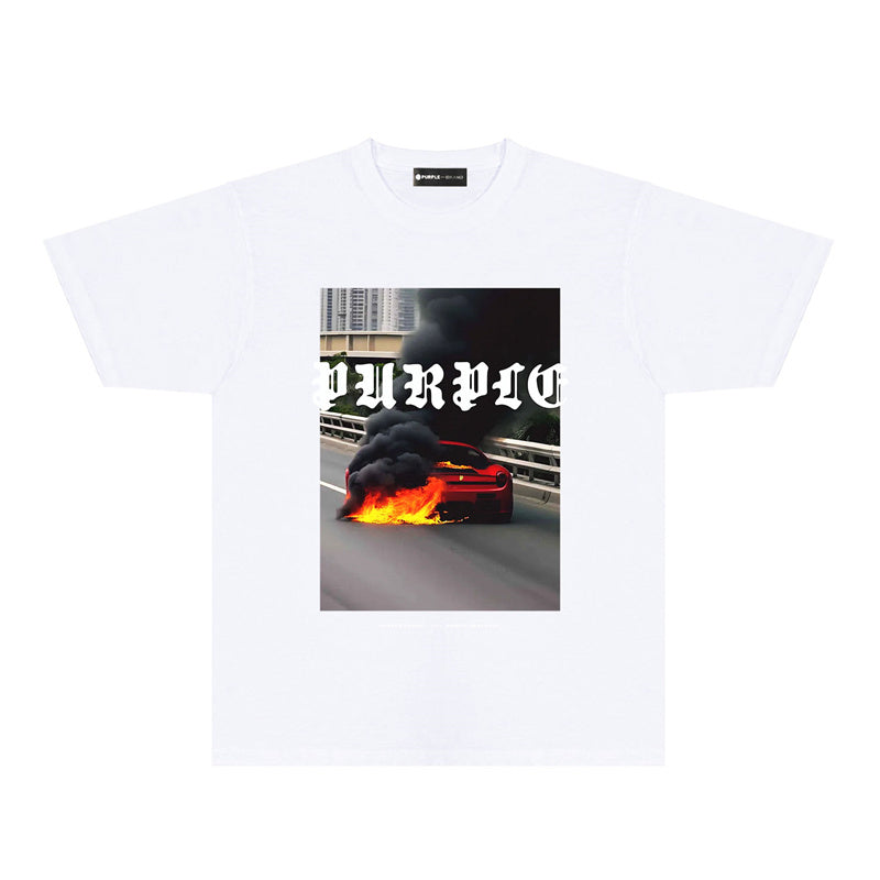 New Purple Short-Sleeve T-Shirt