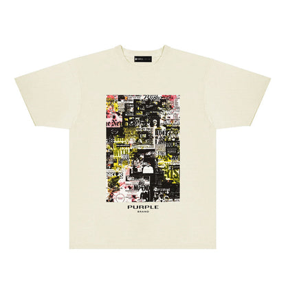 New Purple Short-Sleeve T-Shirt