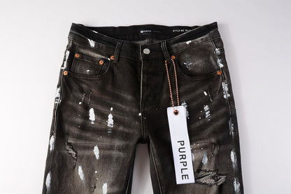 Men's Purple Jeans 9030